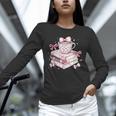 Teacher Valentine's Day All Booked For Valentines Reading Unisex Long Sleeve T-Shirt
