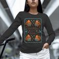 Thankful For Books Turkey Reading Book Lovers Fall Teacher Unisex Long Sleeve T-Shirt