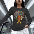 History Month Afro Women Book Lover Librarian Teacher Unisex Long Sleeve T-Shirt