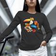 Toucan Reading Book Unisex Long Sleeve T-Shirt Toucan Reading Book Unisex Long Sleeve T-Shirt