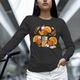 Turkey Reading Books Fall Thanksgiving Teacher Librarian Unisex Long Sleeve T-Shirt Turkey Reading Books Fall Thanksgiving Teacher Librarian Unisex Long Sleeve T-Shirt