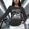 Unapologetically Antisocial Book Club Meets Weekly Retro Unisex Long Sleeve T-Shirt