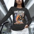 Unearth A Story Rainbow Treasure Book Unisex Long Sleeve T-Shirt Unearth A Story Rainbow Treasure Book Unisex Long Sleeve T-Shirt