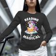 Unicorn Teacher Reading Is Magical Book Unisex Long Sleeve T-Shirt Unicorn Teacher Reading Is Magical Book Unisex Long Sleeve T-Shirt