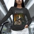 Unsociable And Taciturn Jane Austin Quote Book Classic Lit Unisex Long Sleeve T-Shirt