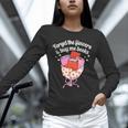 Valentines Book Lover Forget The Flowers And Buy Me Books Unisex Long Sleeve T-Shirt