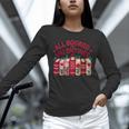 Valentines All Booked For Valentine Book Lover Teacher Unisex Long Sleeve T-Shirt