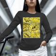 Varsity-Gold Yellow Comic Book University Varsity-Gold Unisex Long Sleeve T-Shirt