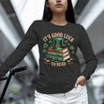 Vintage It's Good Luck To Read St Patrick's Day Book Lucky Unisex Long Sleeve T-Shirt Vintage It's Good Luck To Read St Patrick's Day Book Lucky Unisex Long Sleeve T-Shirt