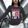 Vintage Movie Horror Poster Comic Book Graphic Film Night Unisex Long Sleeve T-Shirt