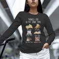 Vintage Retro Things I Do In My Spare Time Books Unisex Long Sleeve T-Shirt Vintage Retro Things I Do In My Spare Time Books Unisex Long Sleeve T-Shirt