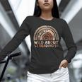 Wild About Reading Books Reader Lover Library Day Librarian Unisex Long Sleeve T-Shirt