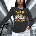 Wild About Reading Cute Animal Book Lover Kids Unisex Long Sleeve T-Shirt Wild About Reading Cute Animal Book Lover Kids Unisex Long Sleeve T-Shirt