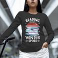 Winter Reading Book Bookworm Winter Unisex Long Sleeve T-Shirt