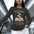 Witchy Book Club Pagan Reader Occult Fiction Coven Ritual Unisex Long Sleeve T-Shirt