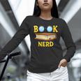 Women's Adorable Book Nerd Typography Minimalist Library Lover Unisex Long Sleeve T-Shirt Women's Adorable Book Nerd Typography Minimalist Library Lover Unisex Long Sleeve T-Shirt