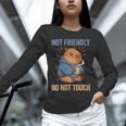 Women's Grouchy Capybara Not Friendly Do Not Touch Introvert Unisex Long Sleeve T-Shirt Women's Grouchy Capybara Not Friendly Do Not Touch Introvert Unisex Long Sleeve T-Shirt