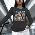 Women's I Have No Shelf Control Book Reader Book Nerd Book Reading Unisex Long Sleeve T-Shirt