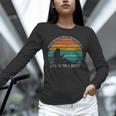 Women's Never Underestimate The Power Of A Girl With Book Reading Unisex Long Sleeve T-Shirt