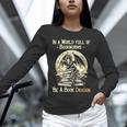 In a World Full Of Bookworms Be a Book Dragon Books Reading Unisex Long Sleeve T-Shirt