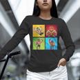 Wrestling Comic Book Wrestler Mexican Lucha Libre Mask Unisex Long Sleeve T-Shirt
