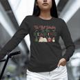 Xmas Books Tis The Season To Be Reading Book Lover Unisex Long Sleeve T-Shirt