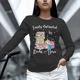 Yarn Quote Easily Distracted By Books And Yarn Reader Unisex Long Sleeve T-Shirt