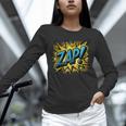 ZAP Comic Book Retro Artwork – Cartoon Collector Unisex Long Sleeve T-Shirt ZAP Comic Book Retro Artwork – Cartoon Collector Unisex Long Sleeve T-Shirt