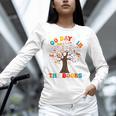 100 Days In The Books Reading Teacher 100th Day Of School Premium Unisex Long Sleeve T-Shirt 100 Days In The Books Reading Teacher 100th Day Of School Premium Unisex Long Sleeve T-Shirt