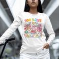 100th Day Of School Teacher 100 Days Coffee Books Unisex Long Sleeve T-Shirt 100th Day Of School Teacher 100 Days Coffee Books Unisex Long Sleeve T-Shirt