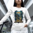 4 Books Are Portable Magic Bookish Reading Nerd Quote Unisex Long Sleeve T-Shirt