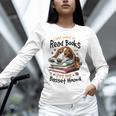 Basset Hound Dog Breed I Just Want To Read Books And Pet My Unisex Long Sleeve T-Shirt