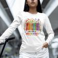 Boho Floral Book Big Fan Of Human Rights Liberal Protest Unisex Long Sleeve T-Shirt
