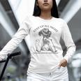 The Book Ended On a Cliffhanger Cute Book Lover Teach Unisex Long Sleeve T-Shirt