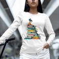 Books Abstract Artist Women Art Painting Books Unisex Long Sleeve T-Shirt Books Abstract Artist Women Art Painting Books Unisex Long Sleeve T-Shirt