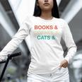 Books Coffee Cats Social Justice Unisex Long Sleeve T-Shirt