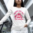 Books Are My Love Language Valentine Book Lover Unisex Long Sleeve T-Shirt