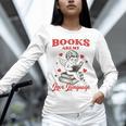 Books Are My LoveLanguage Cupid Valentines Unisex Long Sleeve T-Shirt Books Are My LoveLanguage Cupid Valentines Unisex Long Sleeve T-Shirt