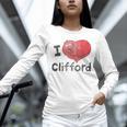 Clifford The Big Red Dog I Heart Clifford Childrens Books Unisex Long Sleeve T-Shirt