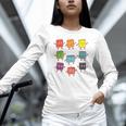 Color Our World Book Lover Reading Bookworm Reader Unisex Long Sleeve T-Shirt