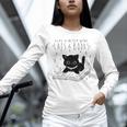 Cute Cats And Books Aesthetic Feline Reader Graphic Premium Tri-Blend Unisex Long Sleeve T-Shirt Cute Cats And Books Aesthetic Feline Reader Graphic Premium Tri-Blend Unisex Long Sleeve T-Shirt