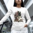 Dog Book Flower Unisex Long Sleeve T-Shirt