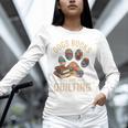 Dogs Books And Quilting Unisex Long Sleeve T-Shirt