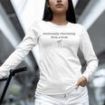 Emotionally Recovering From a Book Subtle Book Lover Unisex Long Sleeve T-Shirt Emotionally Recovering From a Book Subtle Book Lover Unisex Long Sleeve T-Shirt
