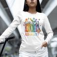 Equal Rights Book Flower Equality Peace Love Kindness Book Unisex Long Sleeve T-Shirt Equal Rights Book Flower Equality Peace Love Kindness Book Unisex Long Sleeve T-Shirt