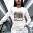 Everyone Is Welcome Here Floral Book LGBT Pride Equality Unisex Long Sleeve T-Shirt Everyone Is Welcome Here Floral Book LGBT Pride Equality Unisex Long Sleeve T-Shirt
