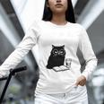 First Of All I’m A Delight Cute Cat Books Coffee Humor Unisex Long Sleeve T-Shirt First Of All I’m A Delight Cute Cat Books Coffee Humor Unisex Long Sleeve T-Shirt