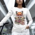 Fox Read Books Be Kind Stay Weird Reader Cute Nerd Bookworm Unisex Long Sleeve T-Shirt Fox Read Books Be Kind Stay Weird Reader Cute Nerd Bookworm Unisex Long Sleeve T-Shirt