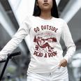 Go Outside Read a Book Vintage Bibliophiles Unisex Long Sleeve T-Shirt Go Outside Read a Book Vintage Bibliophiles Unisex Long Sleeve T-Shirt