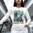 Godzilla Ocean Scene Comic Book Illustration Movie Monster Unisex Long Sleeve T-Shirt